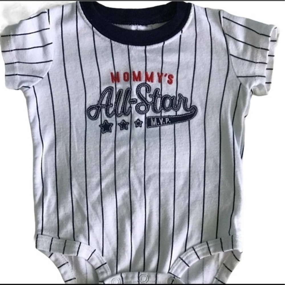 𝅺Carter’s Mommy’s All-Star MVP Baseball Onesie